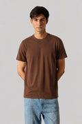 Brown Plain Tee