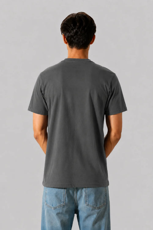 Dark Gray Plain Tee