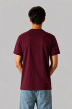 Maroon Plain Tee