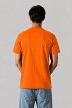 Orange Plain Tee