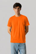 Orange Plain Tee