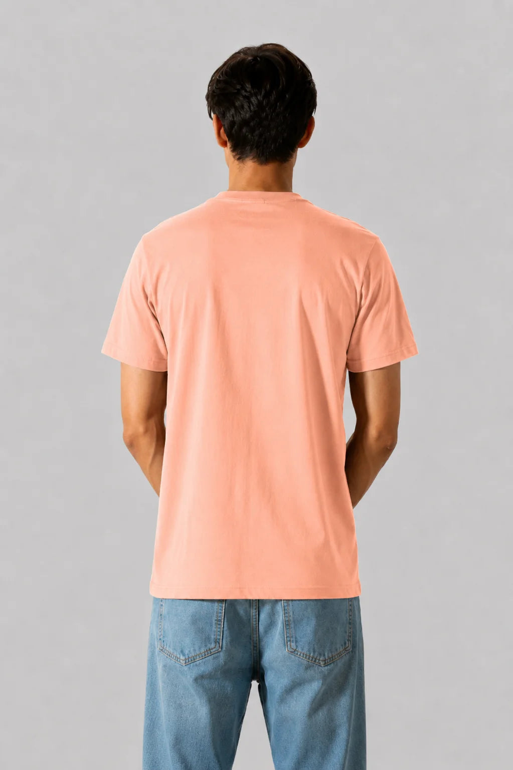 Peach Plain Tee