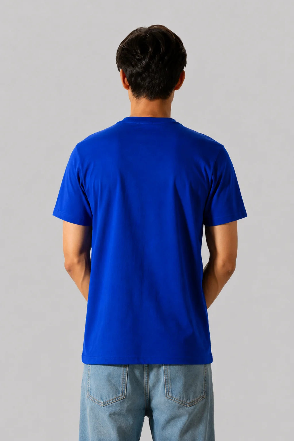 Royal Blue Plain Tee