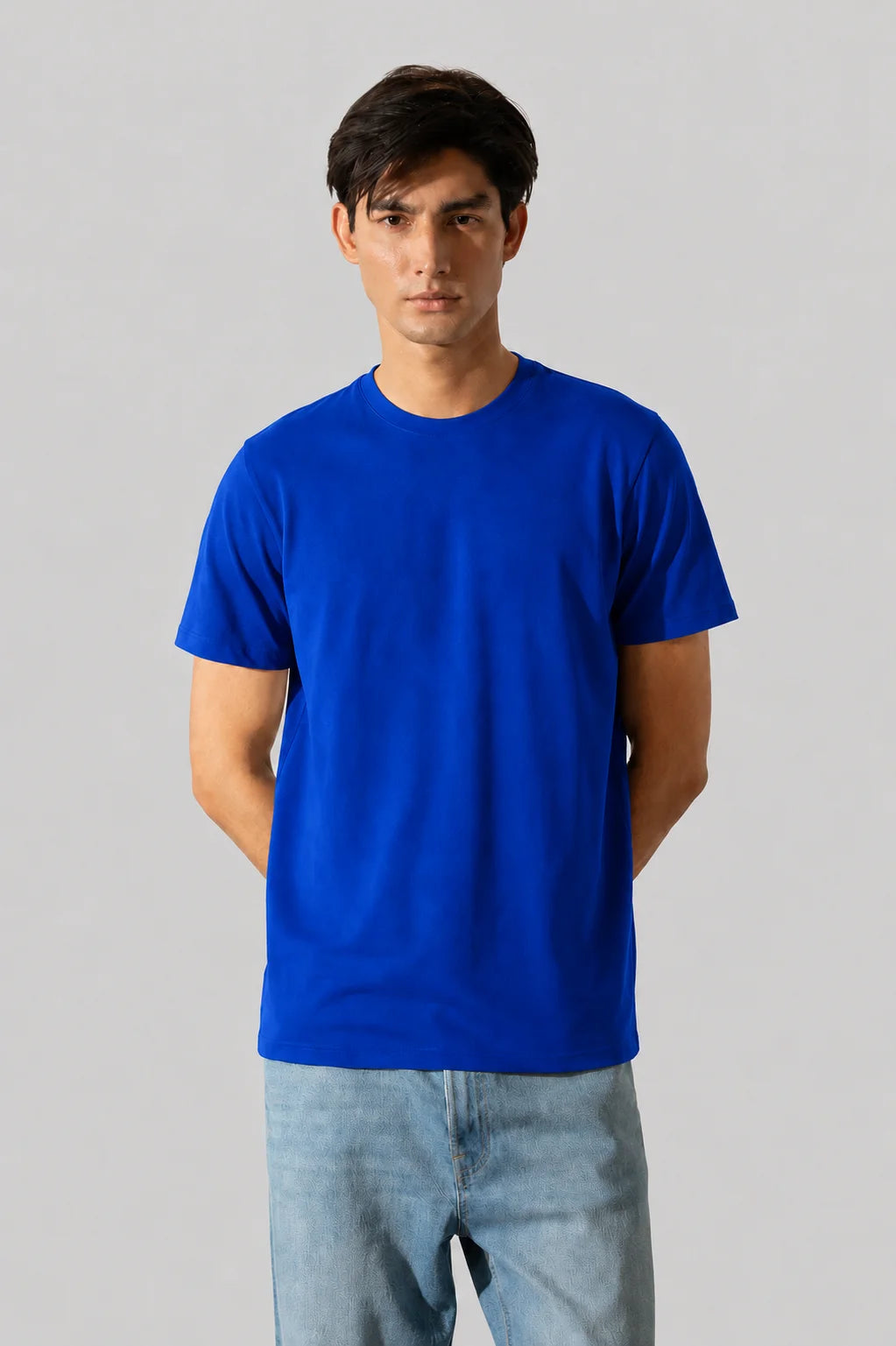 Royal Blue Plain Tee