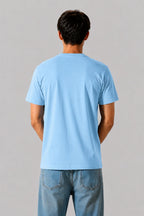 Sky Blue Plain Tee