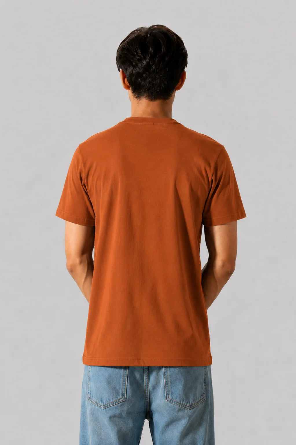 Sand Copper Plain Tee