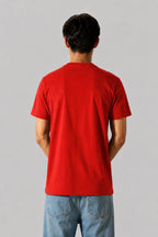 Tomato Red Plain Tee