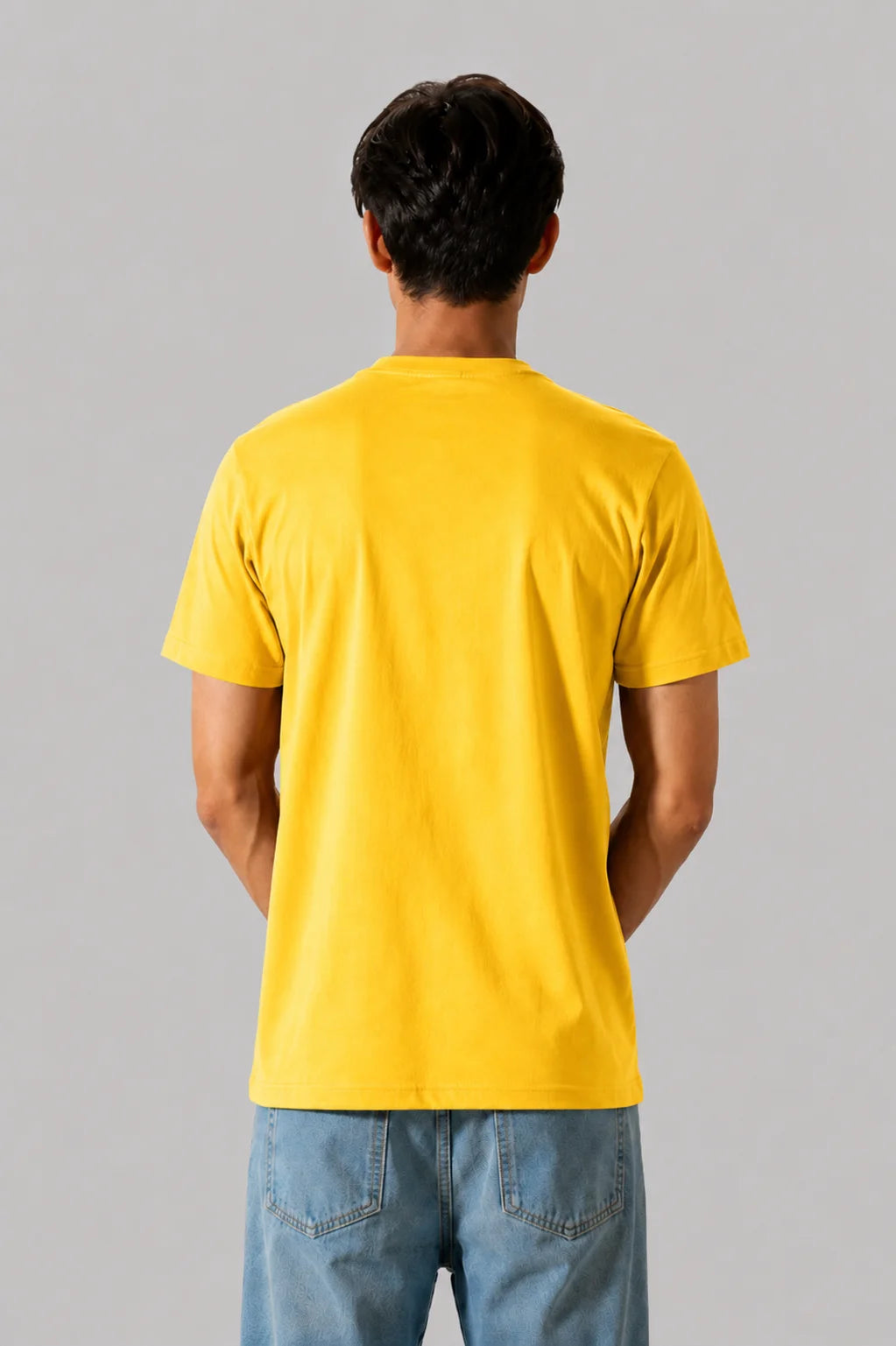 Yellow Plain Tee